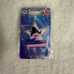 Disney Starry 20th Anniversary Pin with Pink and Blue